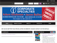 Tablet Screenshot of corpspecla.com